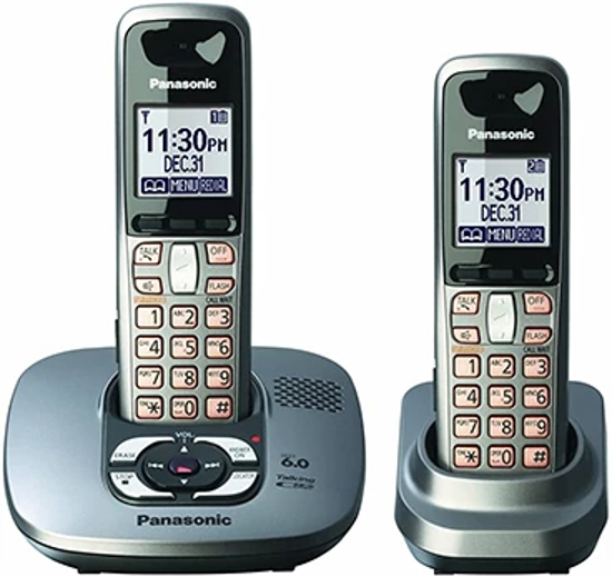 تصویر از تلفن بی سیم پاناسونیک مدل KX-TG6432 Panasonic KX-TG6432 Wireless Phone