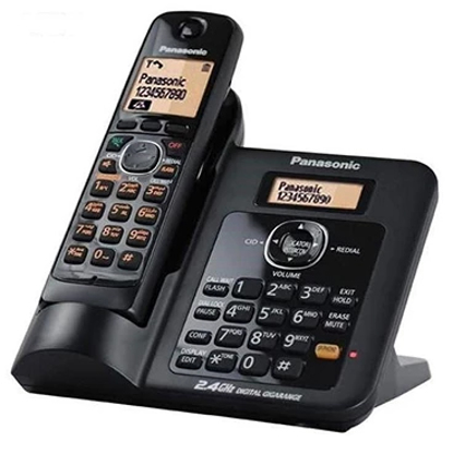 تصویر از تلفن بی سیم پاناسونیک مدل KX-TG3821JX Panasonic KX-TG3821JX Wireless Phone